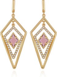 Vince Camuto Diamond Shaped Drop Earrings
