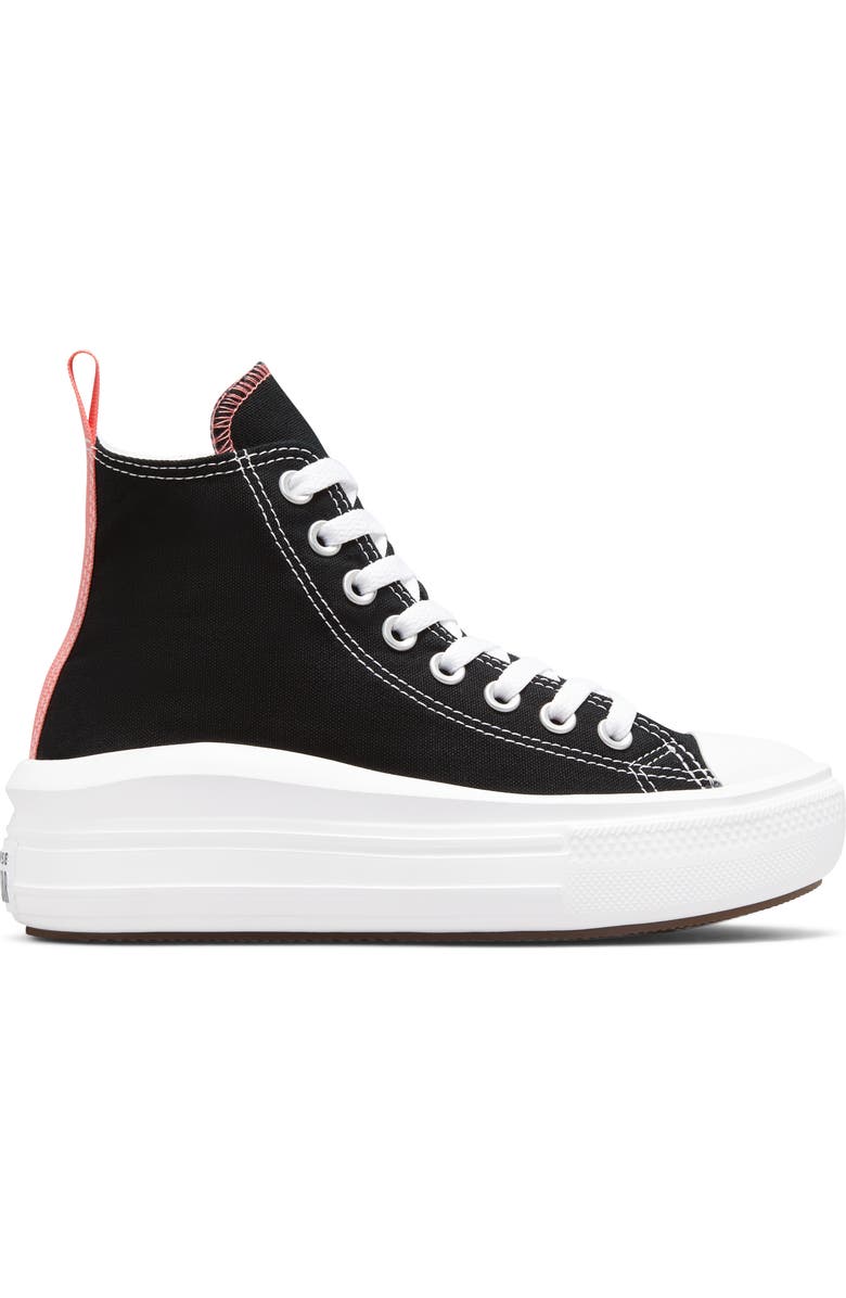 Converse Chuck Taylor<sup>®</sup> All Star<sup>®</sup> Move High Top Platform Sneaker, Alternate, color,