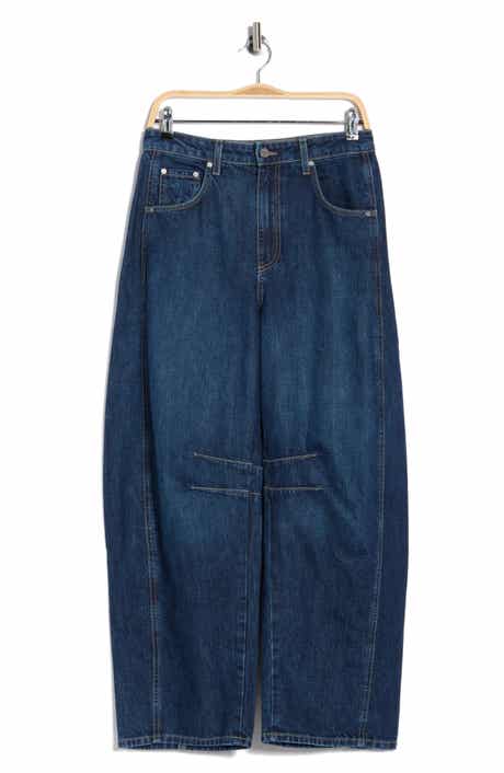 TWP High Waist Barrel Leg Jeans