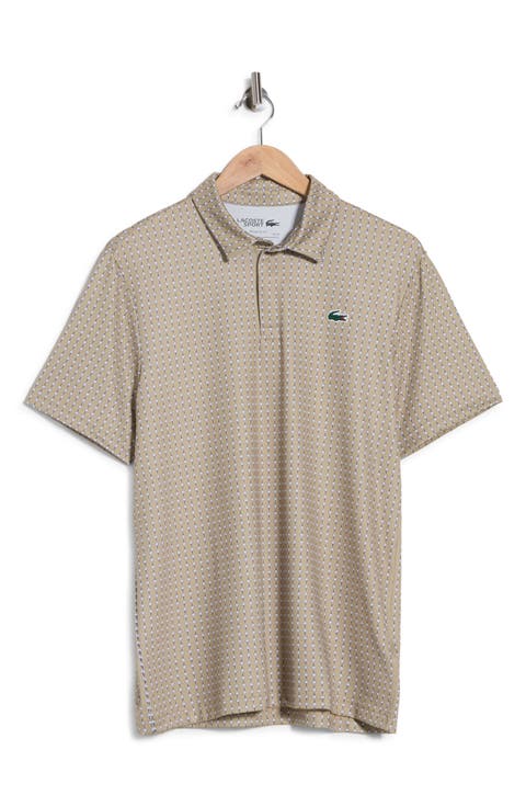 Regular Fit Print Stretch Polo Shirt