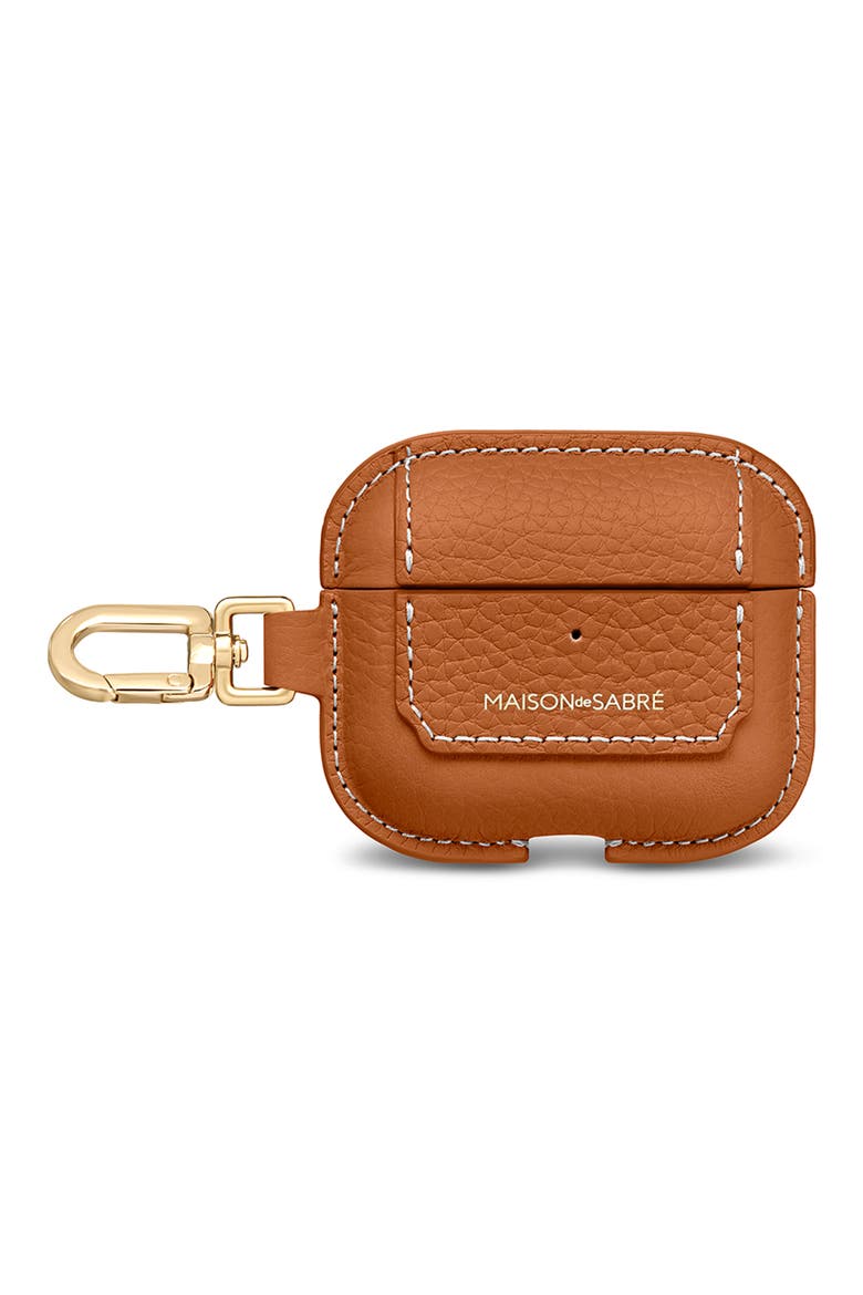 The AirPods Pro 3 Case Charm, Main, color, Pecan Brown