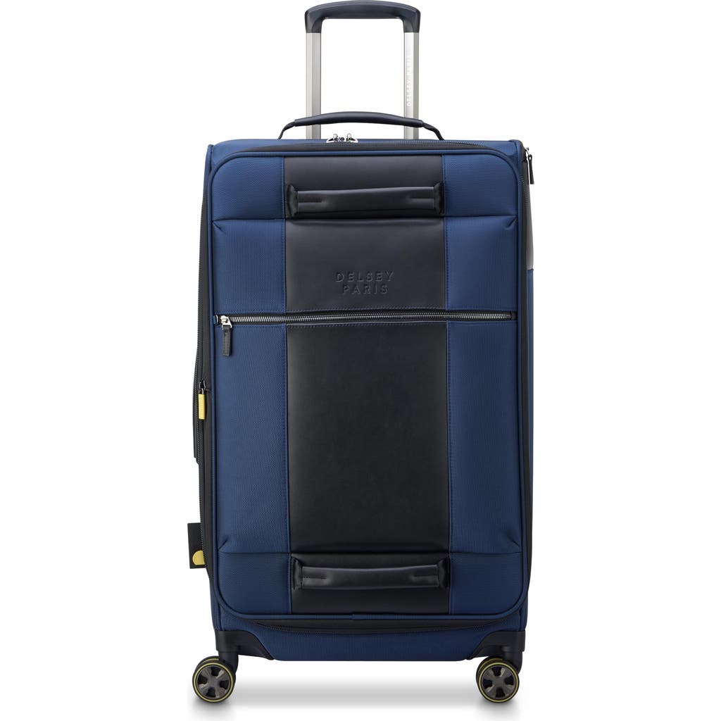 Delsey Paris Wagram 26" Trunk Softside Expandable Luggage With Spinner Wheels In Navy