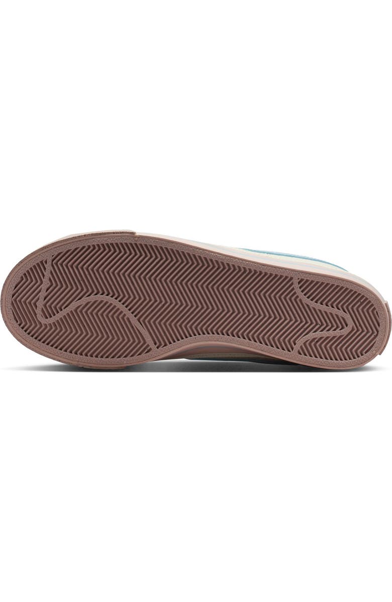 Nike Court Legacy Sneaker, Alternate, color, Pale Ivory/ Blue/ Red