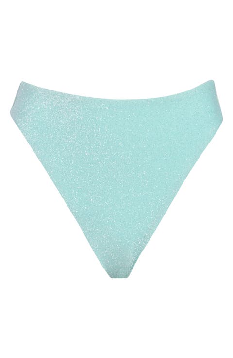 Seashore High Waist Bikini Bottoms