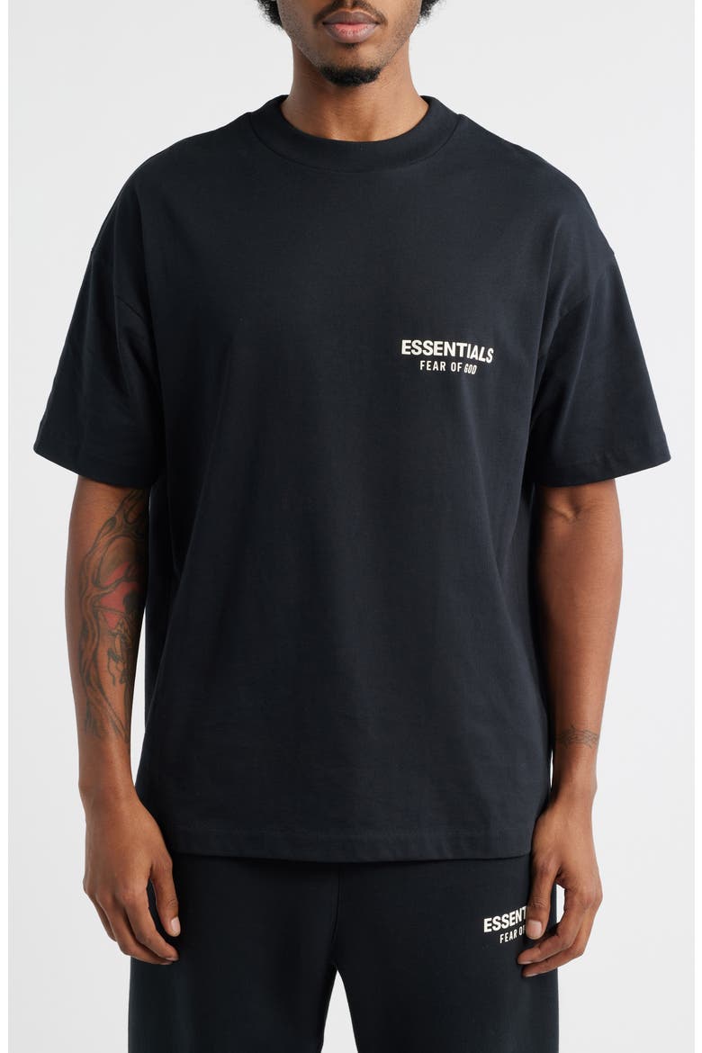 Classic Fit Logo Graphic T-Shirt, Main, color, VINTAGE BLACK
