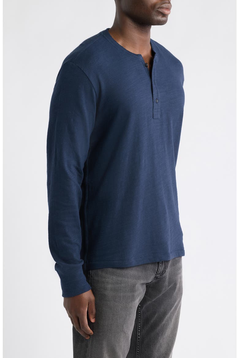 Classic Slim Fit Henley, Alternate, color, SALUTE