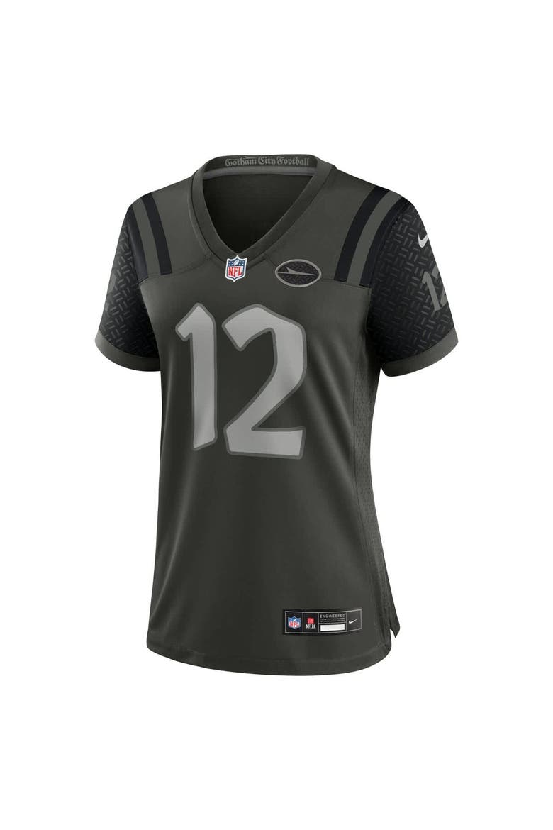 Women's Nike Joe Namath Gotham Green New York Jets 2025 Rivalries Collection Retired Player Game Jersey, Alternate, color, Green
