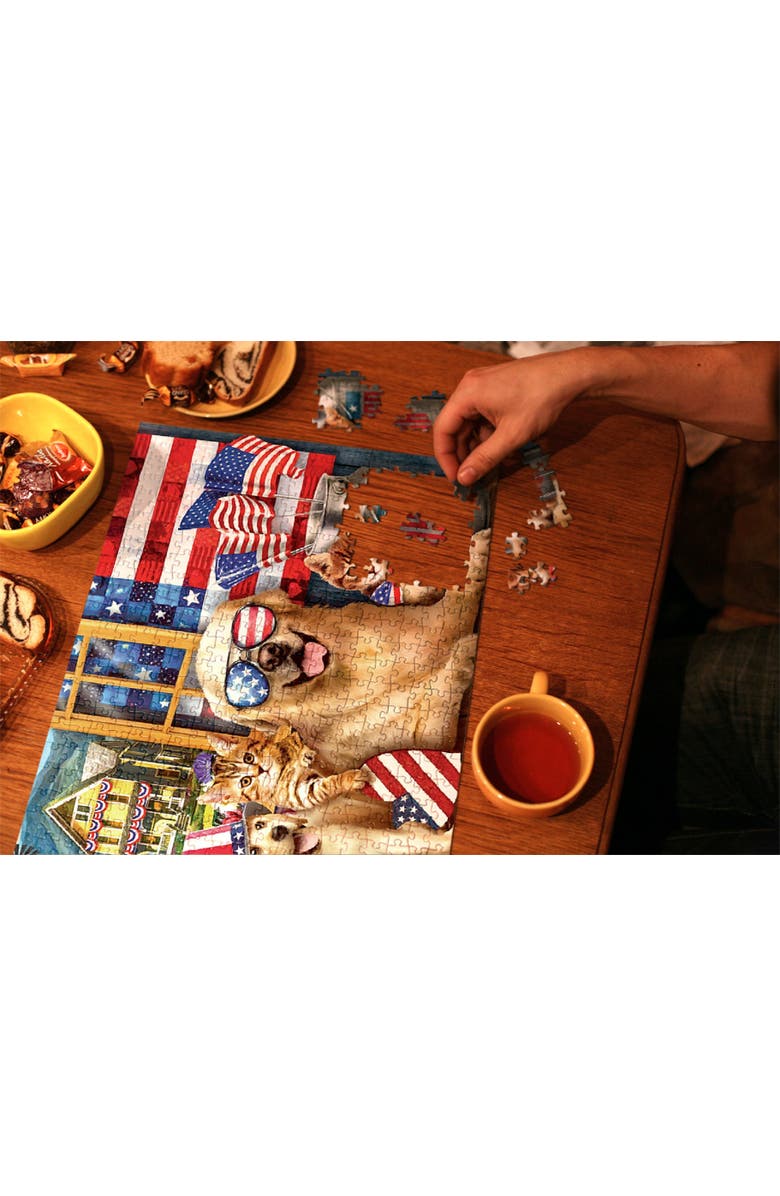 Sunsout Born in the U.S.A. 300 piece Jigsaw Puzzle for Adults, Alternate, color, Multicolor