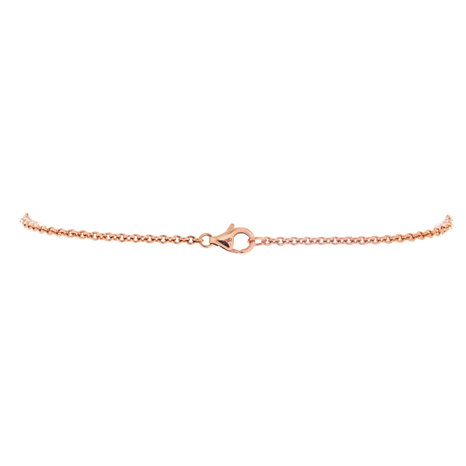 Love Interlocking Bracelet 18K Rose Gold, Alternate, color, Metallic Gold