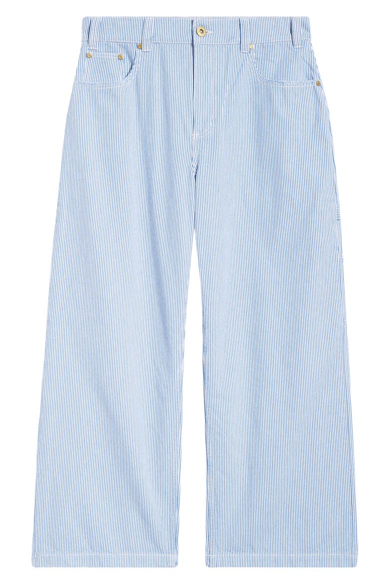 Pinstripe Pants, Alternate, color, BLUE PINSTRIPE