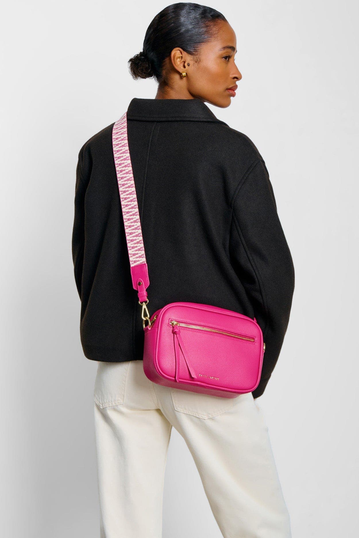 Hallie Crossbody Bag, Alternate, color, Fuschia