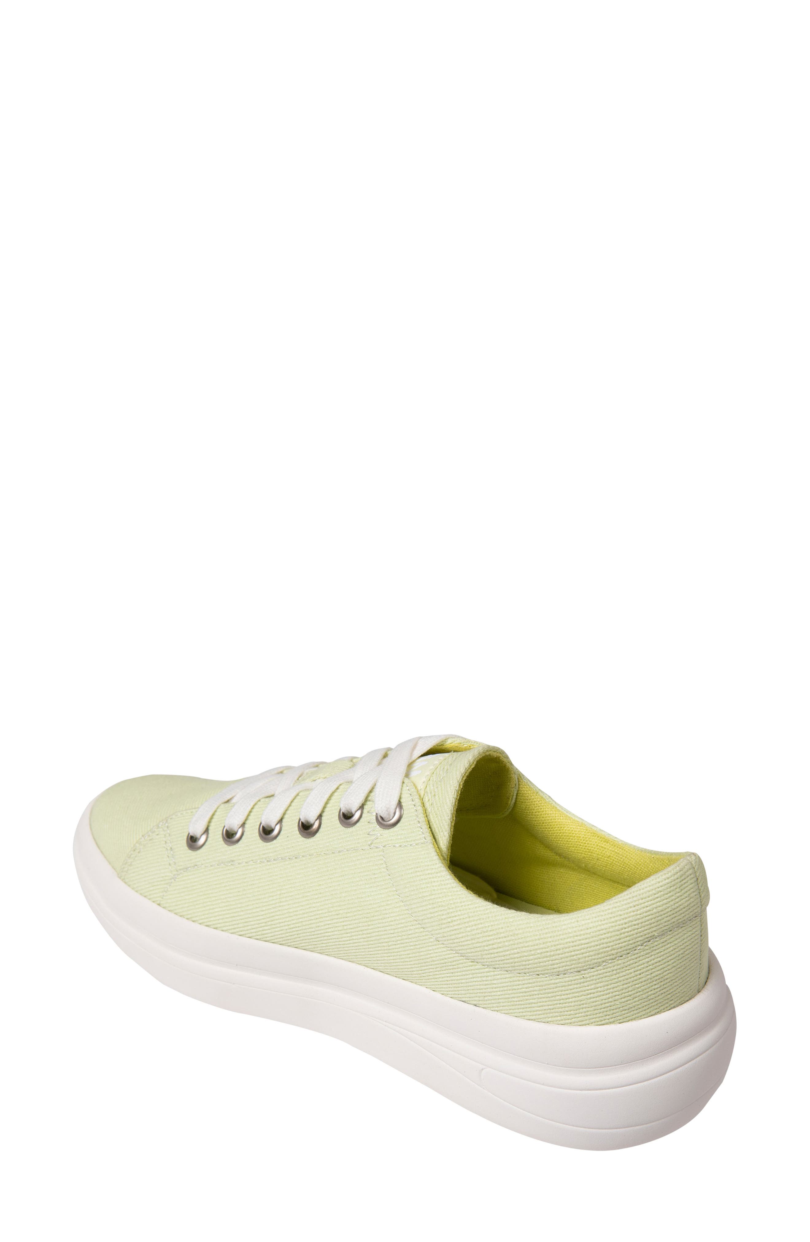 Makenna Sneaker, Alternate, color, GREEN ESSENCE