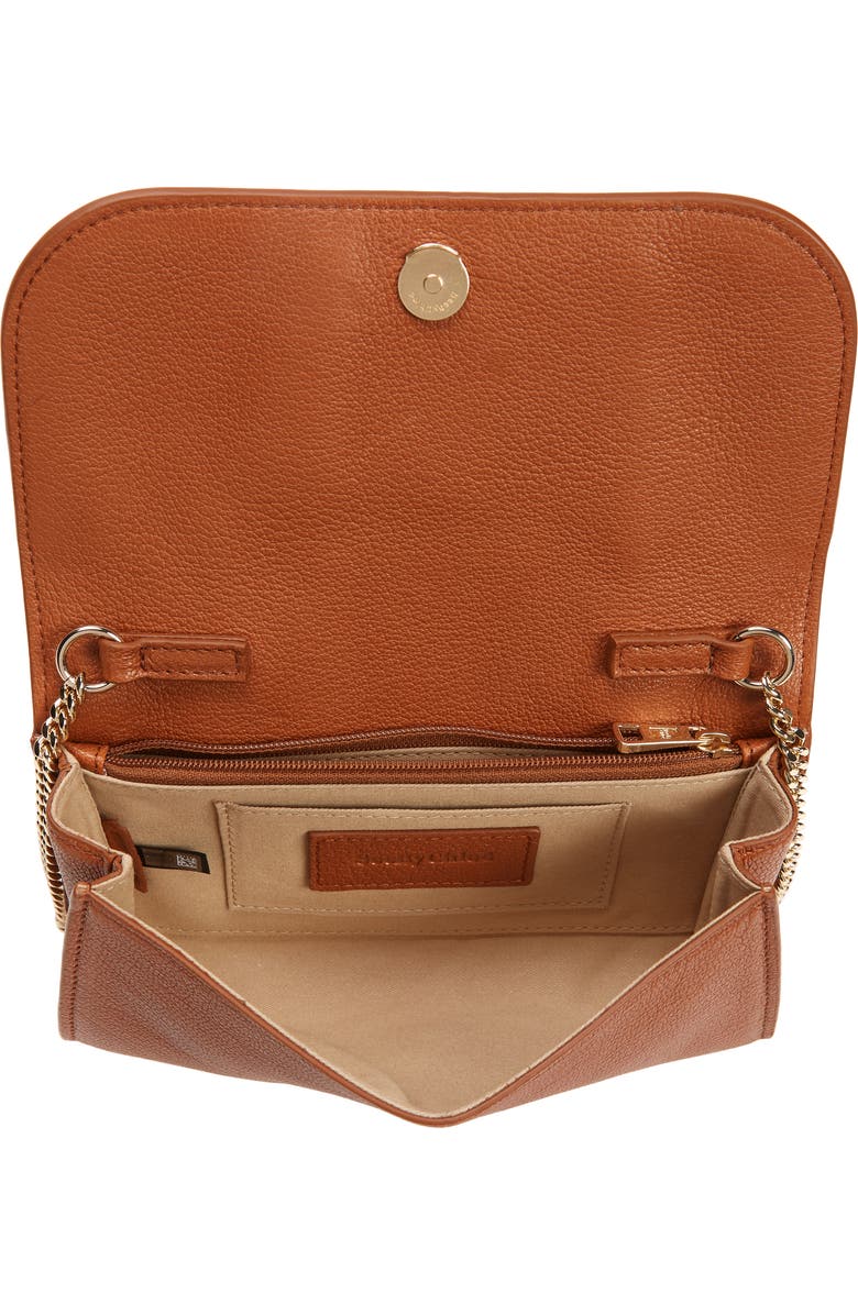 See by Chloé Hana Large Leather Wallet on a Chain, Alternate, color,