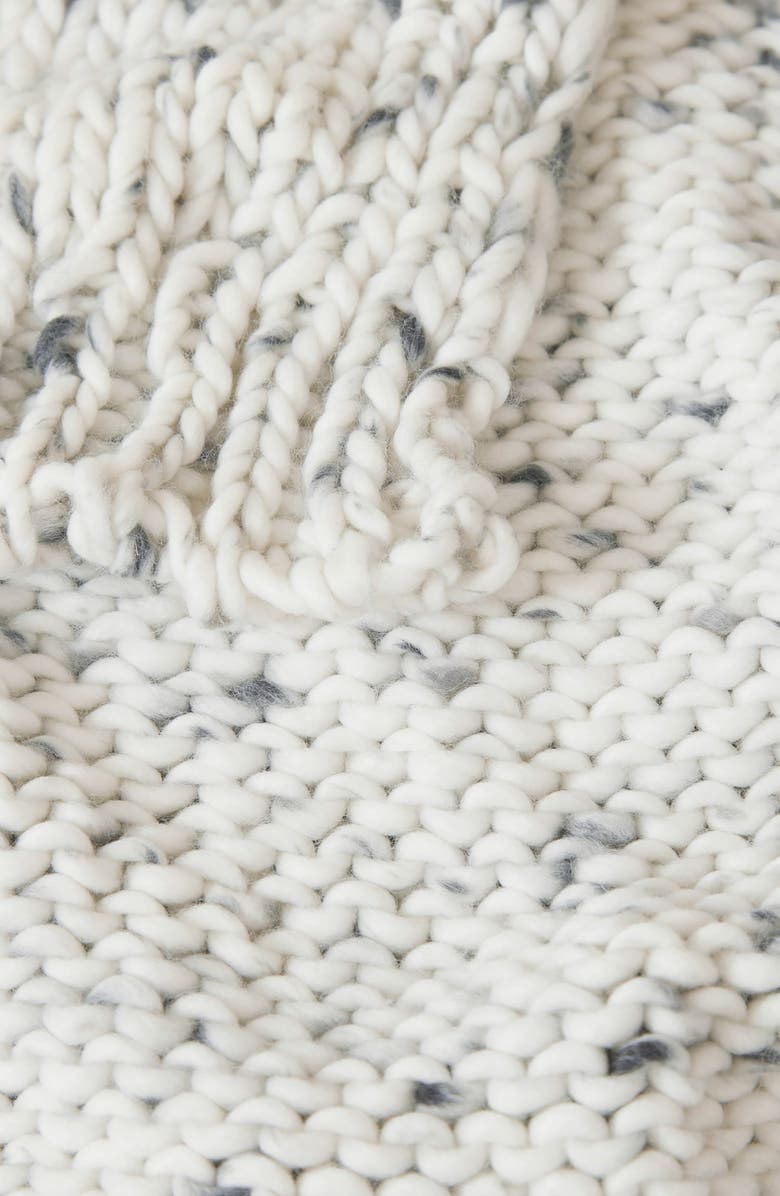 Lucky Brand Calafia Chunky Knit Throw Blanket, Alternate, color, 