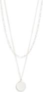 NORDSTROM RACK Demi Fine Layered Pendant Necklace