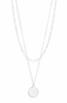 NORDSTROM RACK Demi Fine Layered Pendant Necklace