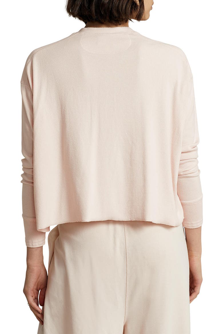 Henley T-Shirt, Alternate, color, ALABASTER PINK