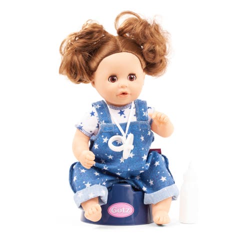 Sleepy Aquini My Star 13 Inch Potty Bath Girl Doll, Drink & Wet, Toy