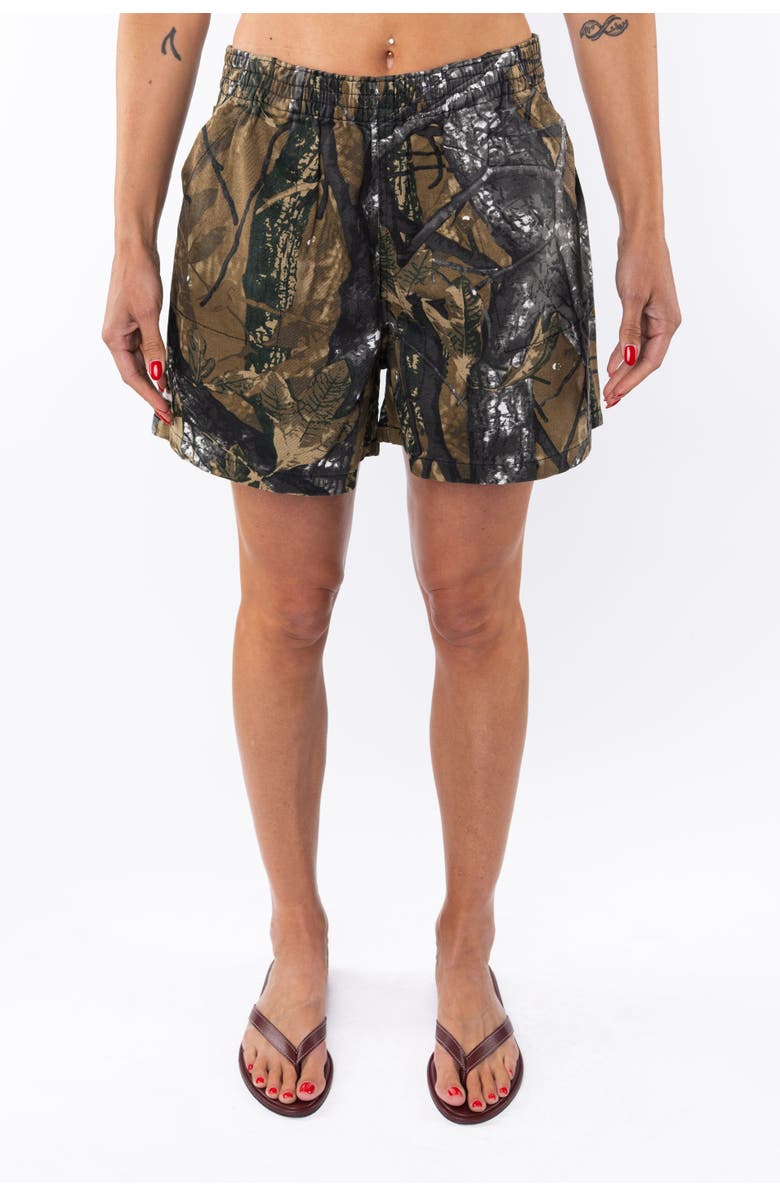 ARIKO Gender Inclusive Camo Day Shorts, Main, color, Real Tree Camo