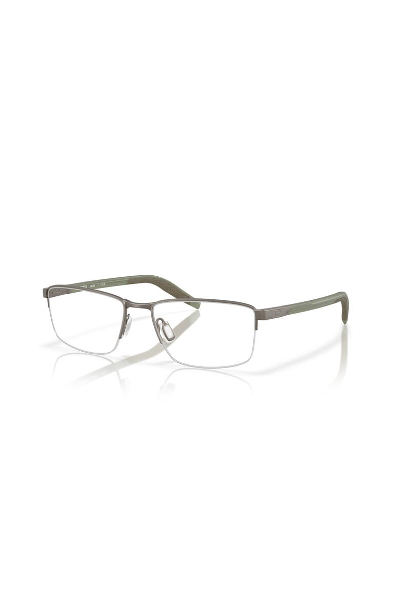 Costa 55mm Rectangle optical glasses, Main, color, Grey
