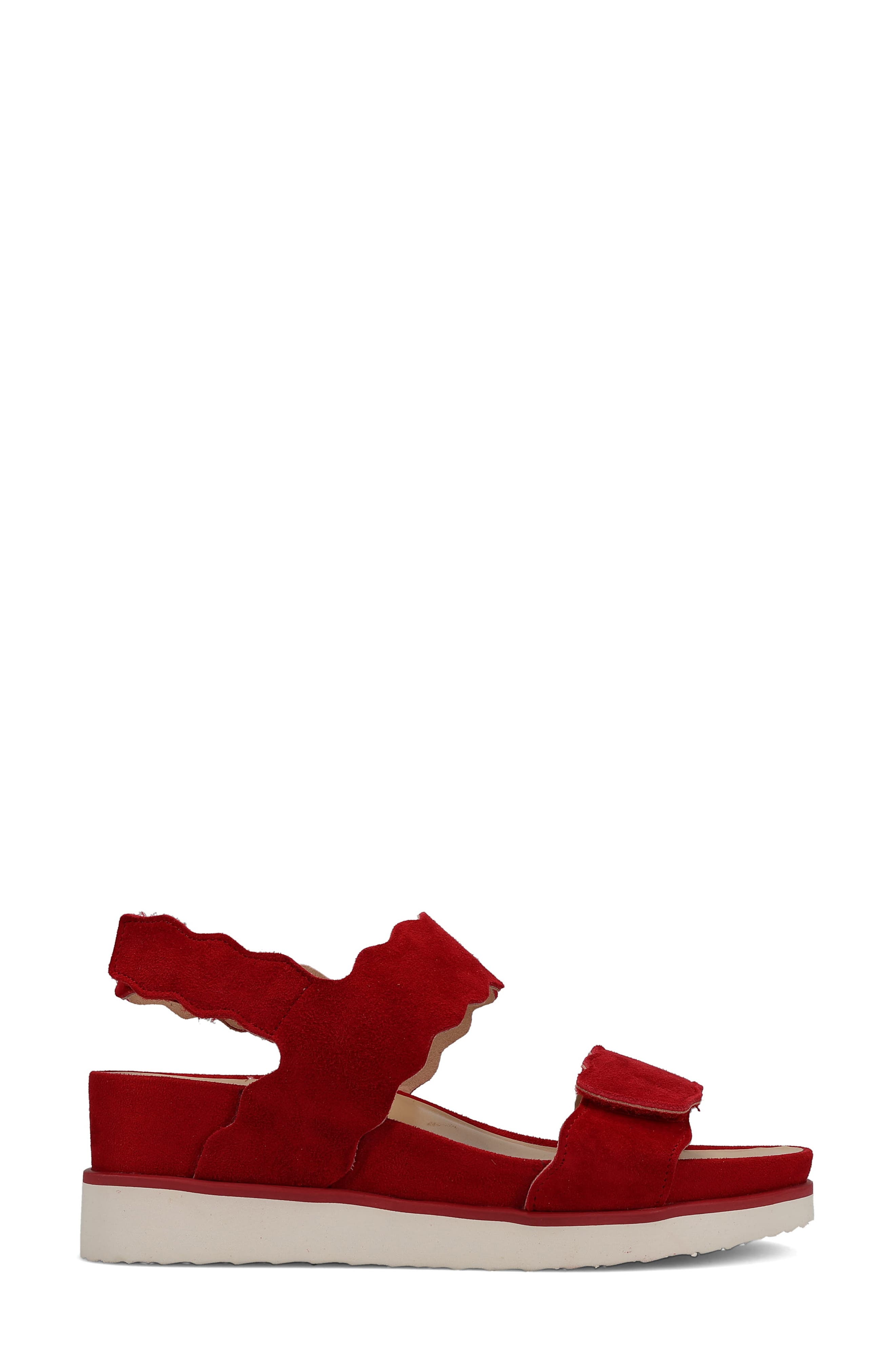 VANELi Ulani Wedge Sandal, Alternate, color, Red