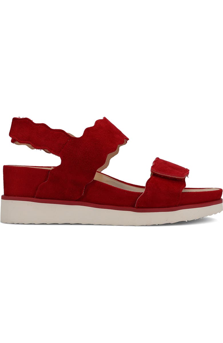 VANELi Ulani Wedge Sandal, Alternate, color, Red