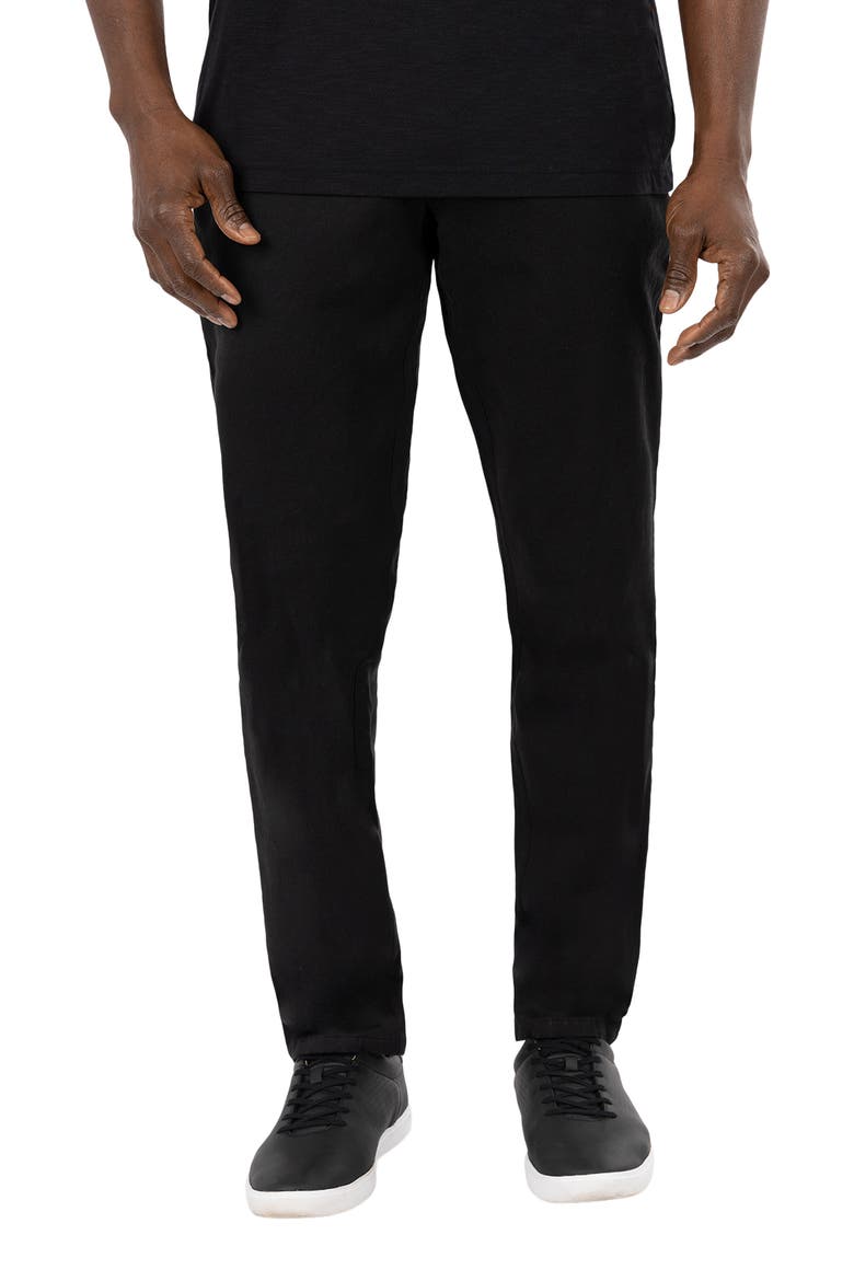 Cloud Denim Pants, Main, color, BLACK