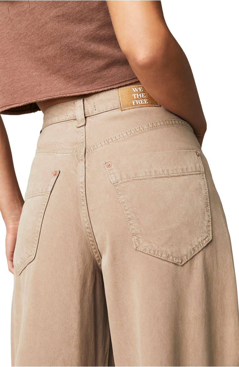 Free People We the Free Old West Slouchy Wide Leg Jeans, Alternate, color, 