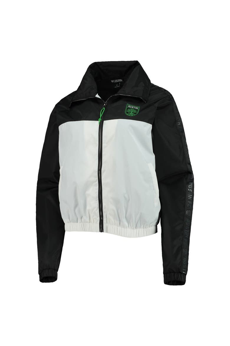 Women's The Wild Collective Black Austin FC Anthem Full-Zip Jacket, Alternate, color, Black