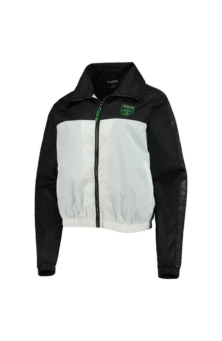 THE WILD COLLECTIVE Women's The Wild Collective Black Austin FC Anthem Full-Zip Jacket, Alternate, color, Black