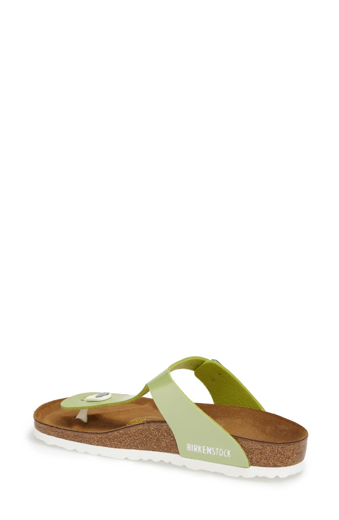 'Gizeh' Sandal, Alternate, color, PEARLY APPLE