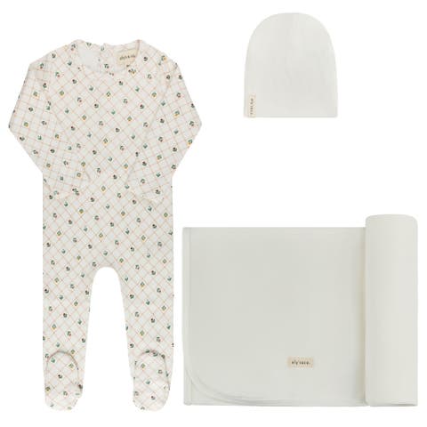 Floral Grid Collection - Layette Set (Baby)