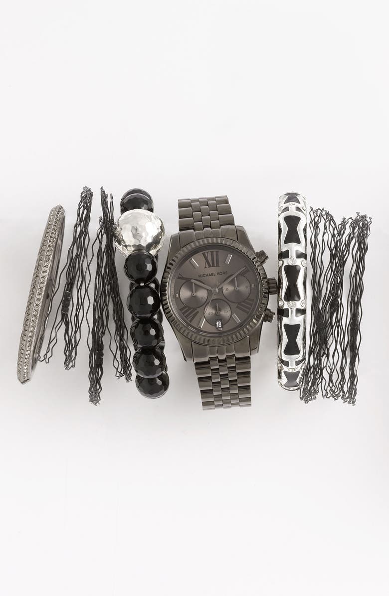 Nadri Pavé Bangle, Alternate, color,