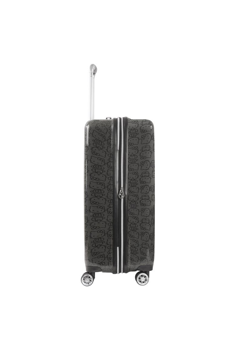 Hello Kitty Pose All Over Print 29" Hard-Sided Luggage, Alternate, color, Black