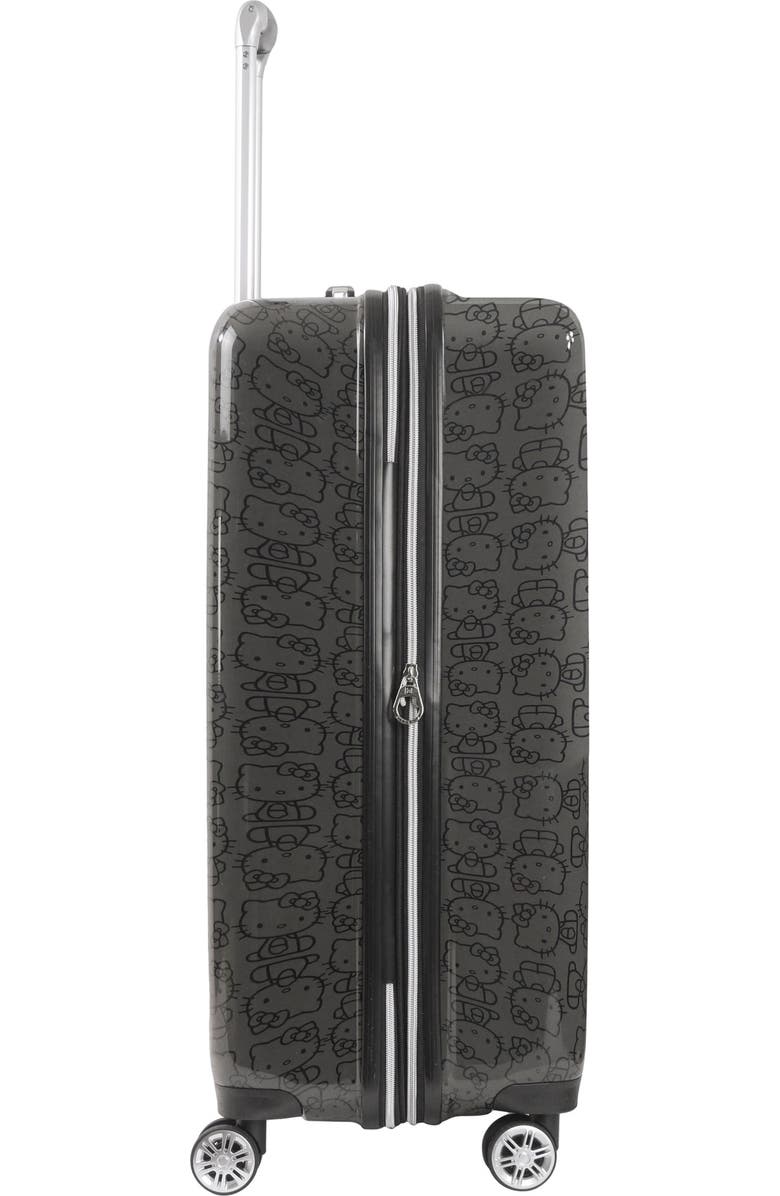 Ful Hello Kitty Pose All Over Print 29" Hard-Sided Luggage, Alternate, color, Black