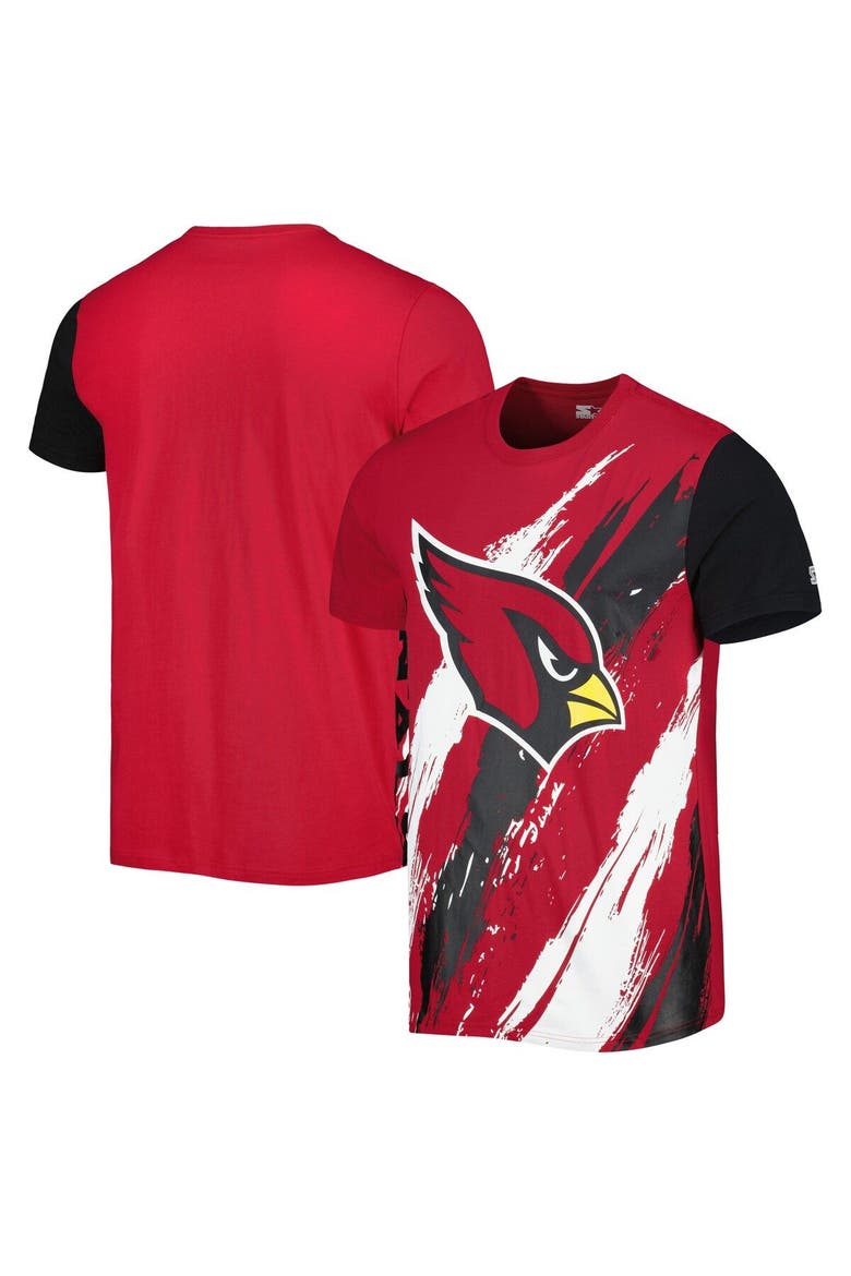Men's Starter Cardinal Arizona Cardinals Extreme Defender T-Shirt, Main, color, Cardinal