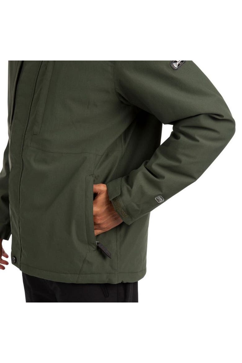 Discott Waterproof Jacket, Alternate, color, Ivy