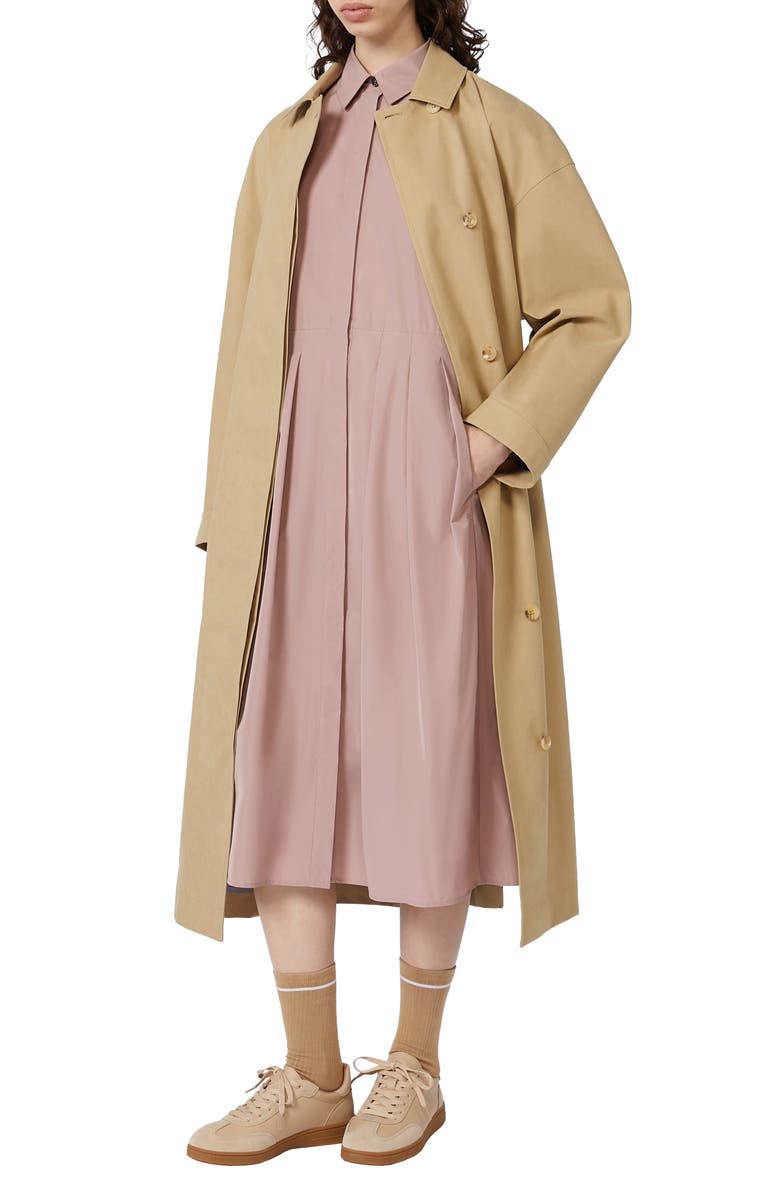 MM by Max Mara Cadmio Midi Shirtdress, Alternate, color, Pink
