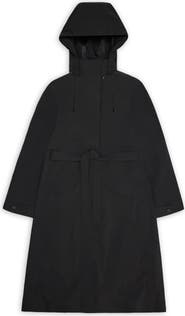 Rains Suva Waterproof Hard Shell Rain Coat with Removable Hood