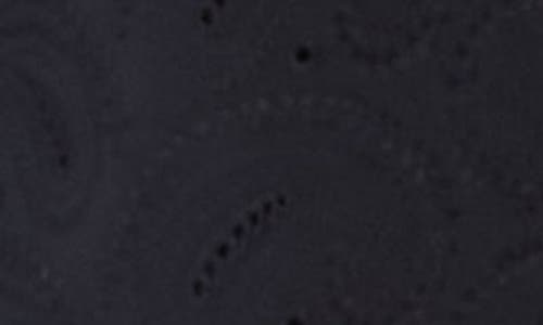 Brooks Brothers Paisley Eyelet Cotton Poplin Camp Shirt In Blue