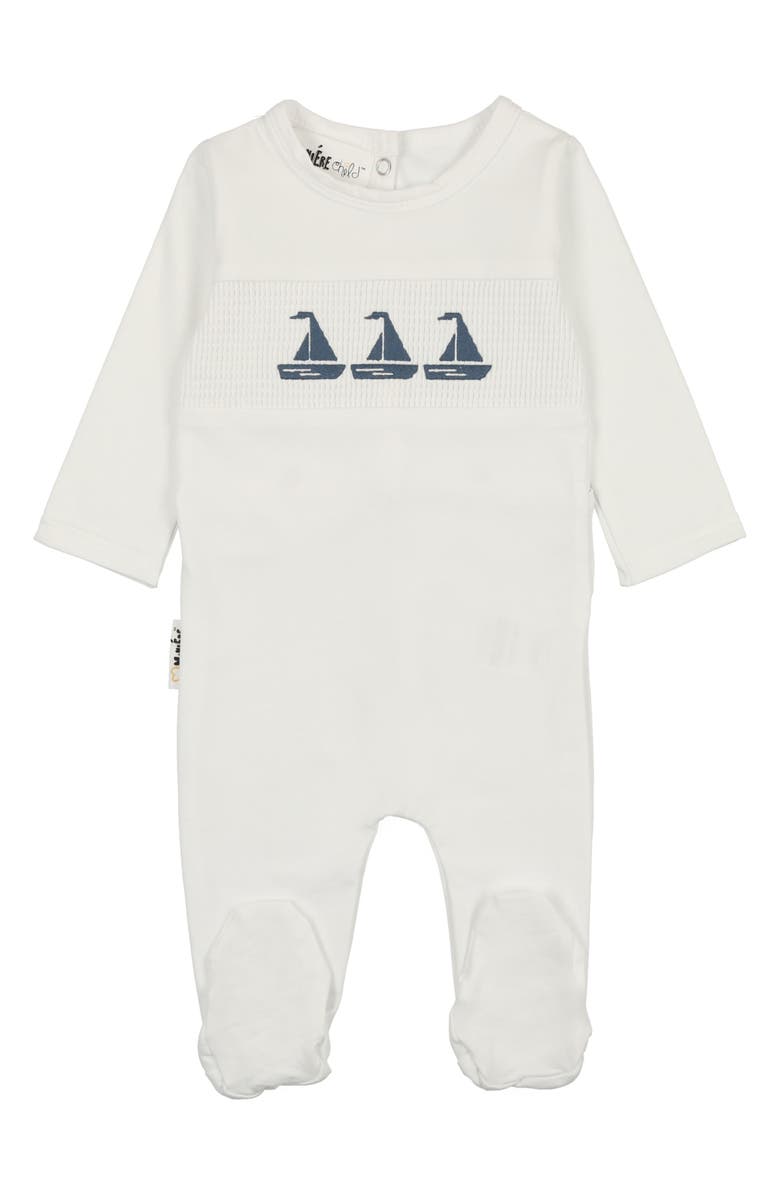 Manière Sailboat Footie, Main, color, 