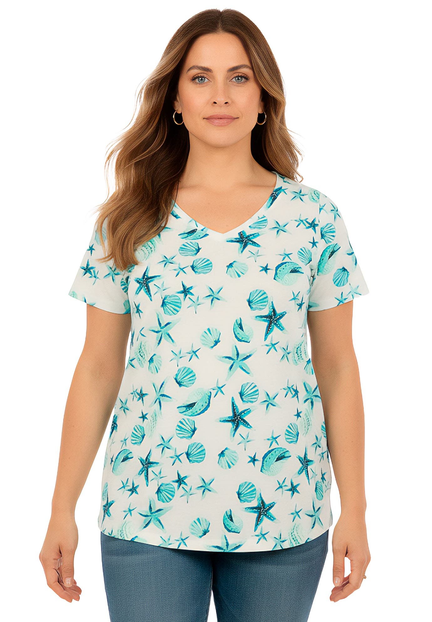 DEEP TURQUOISE SEA SHELLS