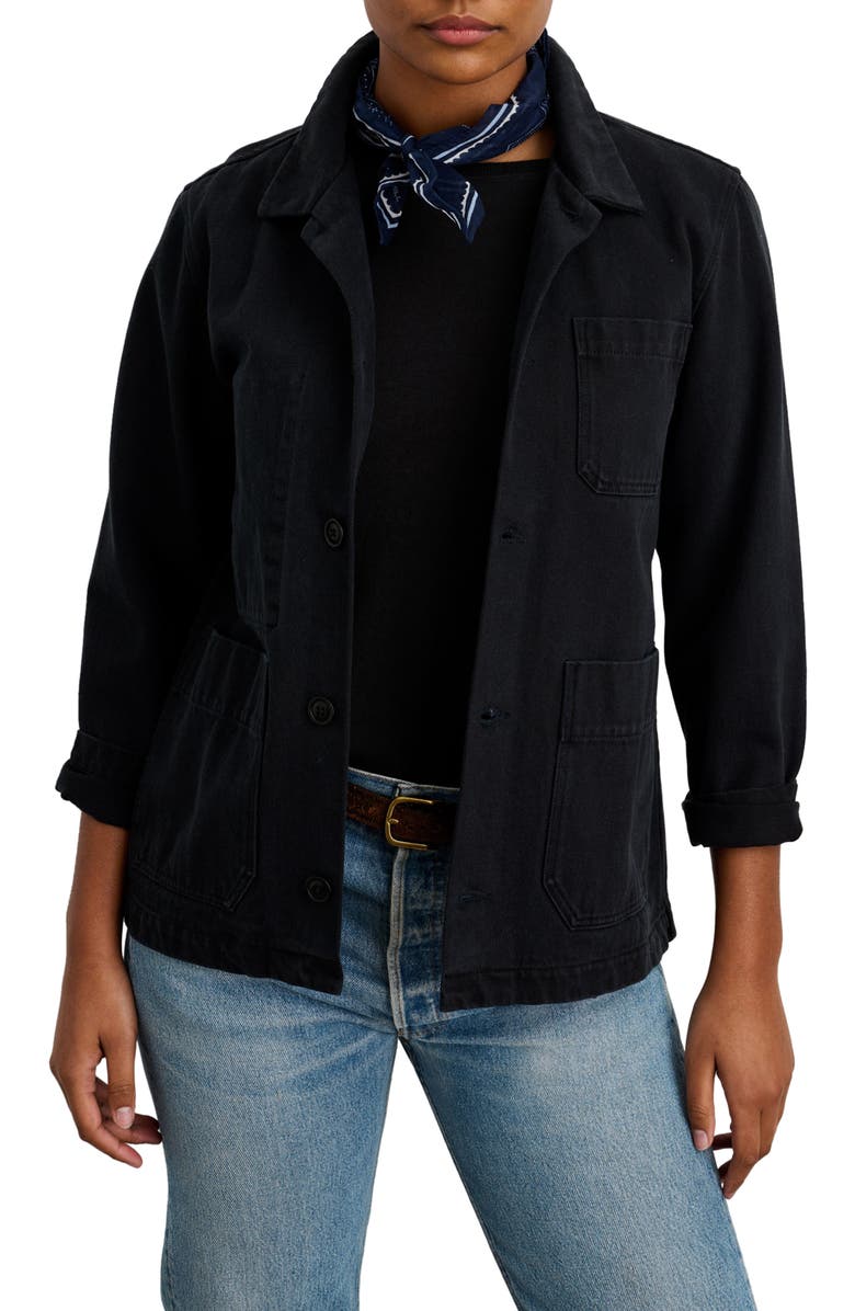 Alex Mill Britt Work Recycled Cotton Jacket, Main, color,