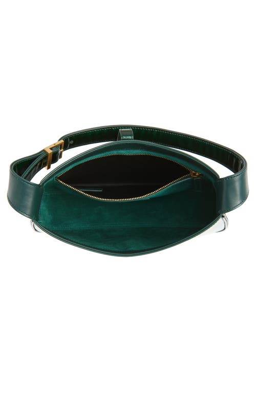 Saint Laurent Small Le 5 À 7 Patent Leather Shoulder Bag