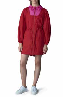 Alyster Packable Recycled Nylon Raincoat