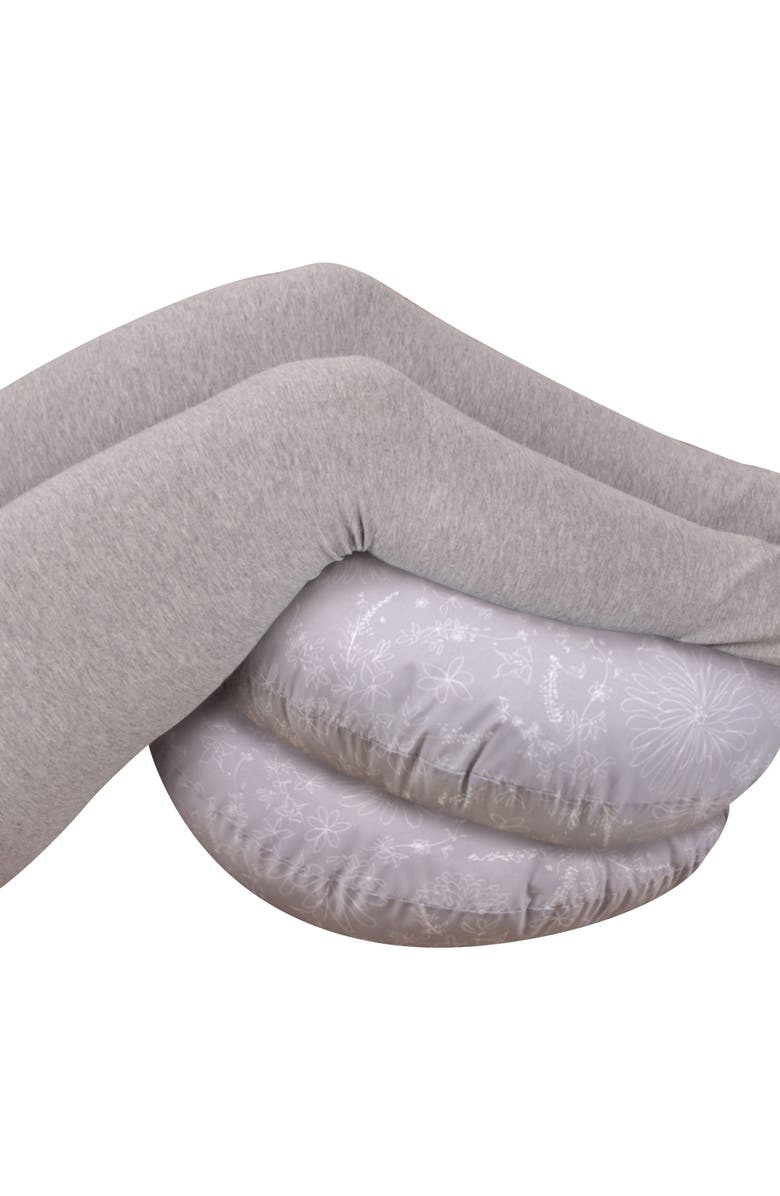 Leachco Mini Snoogle Chic Pregnancy Support Body Pillow, Alternate, color, 