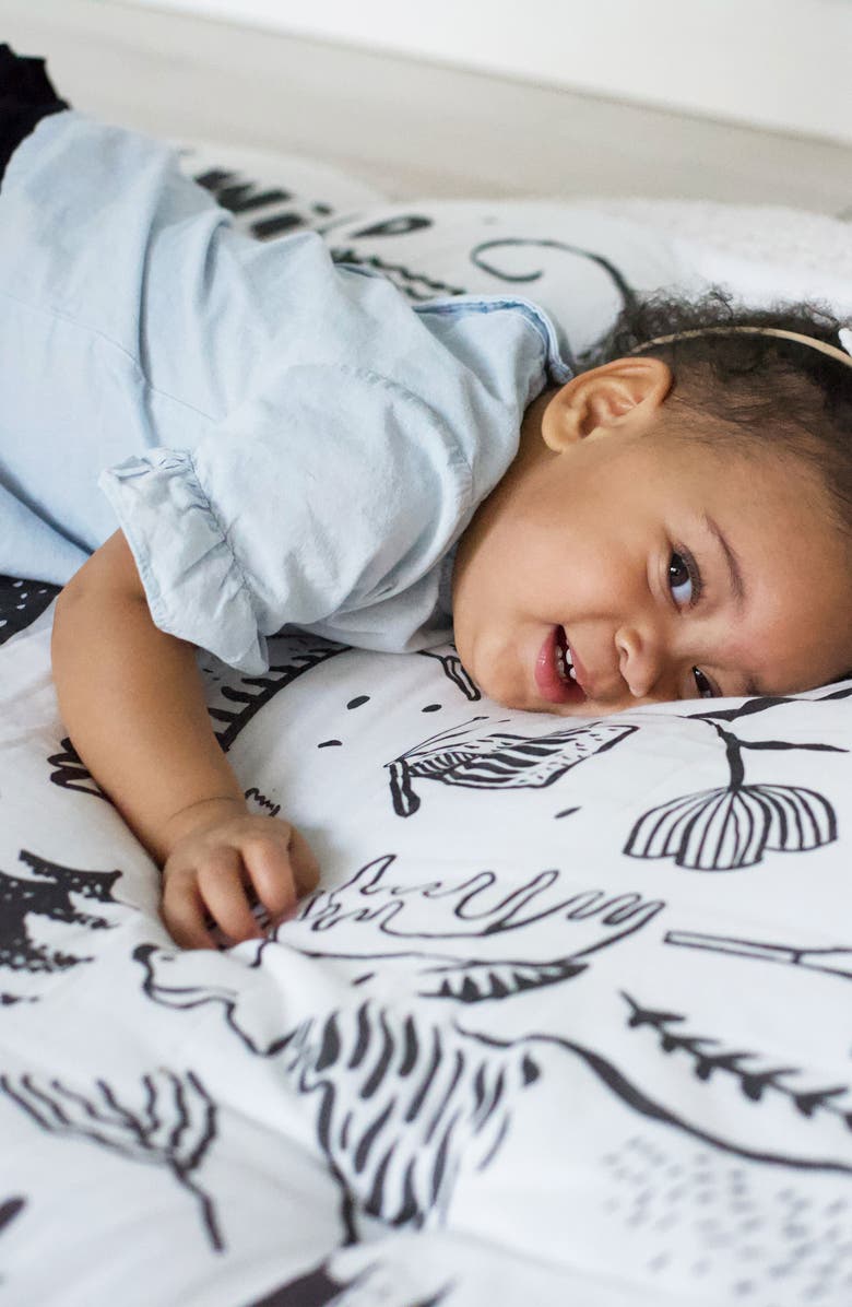 Wee Gallery Wildlife Reversible Playmat, Alternate, color, 