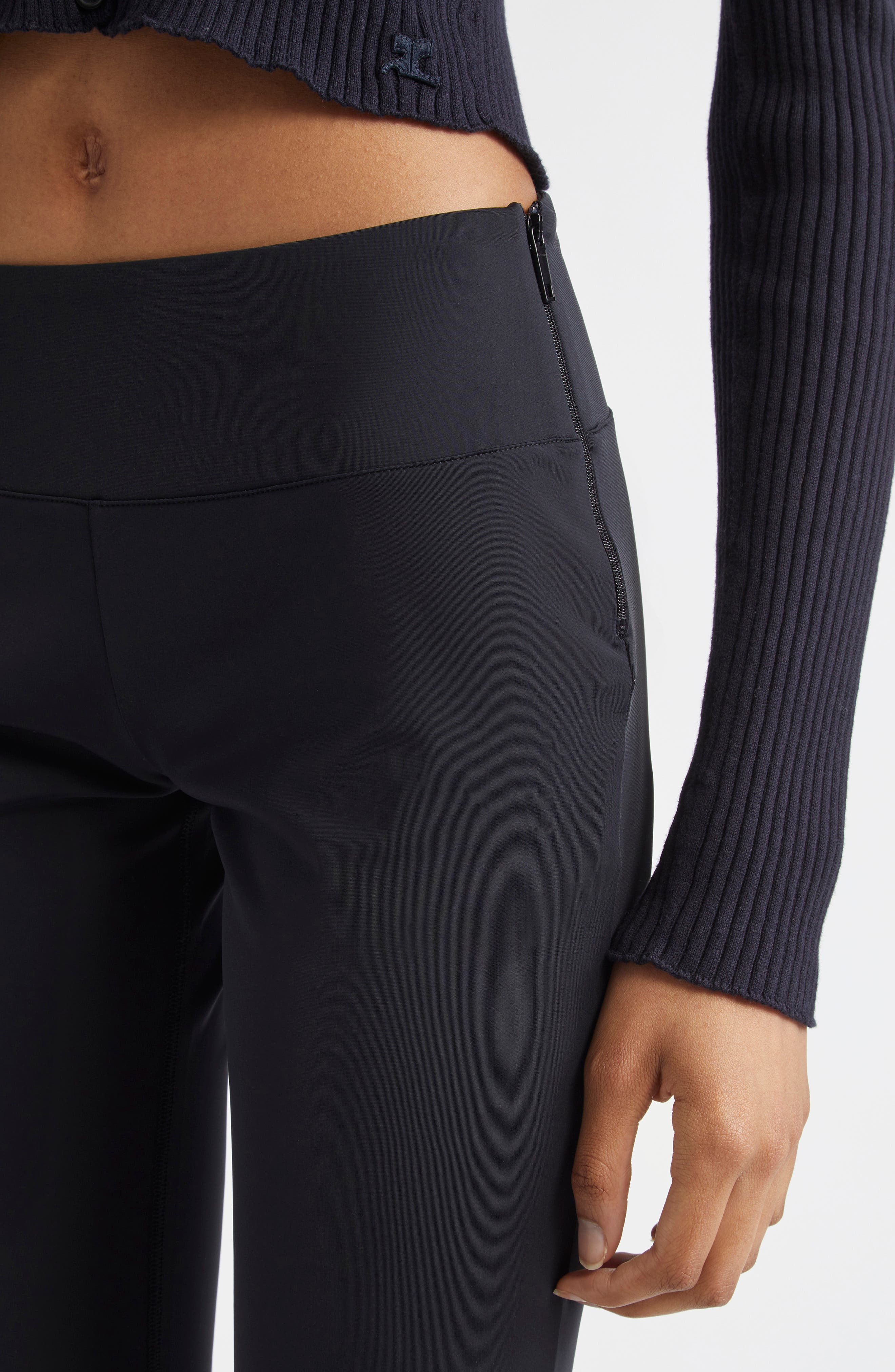 Low Rise Scuba Knit Bootcut Pants (Women) | Nordstromrack