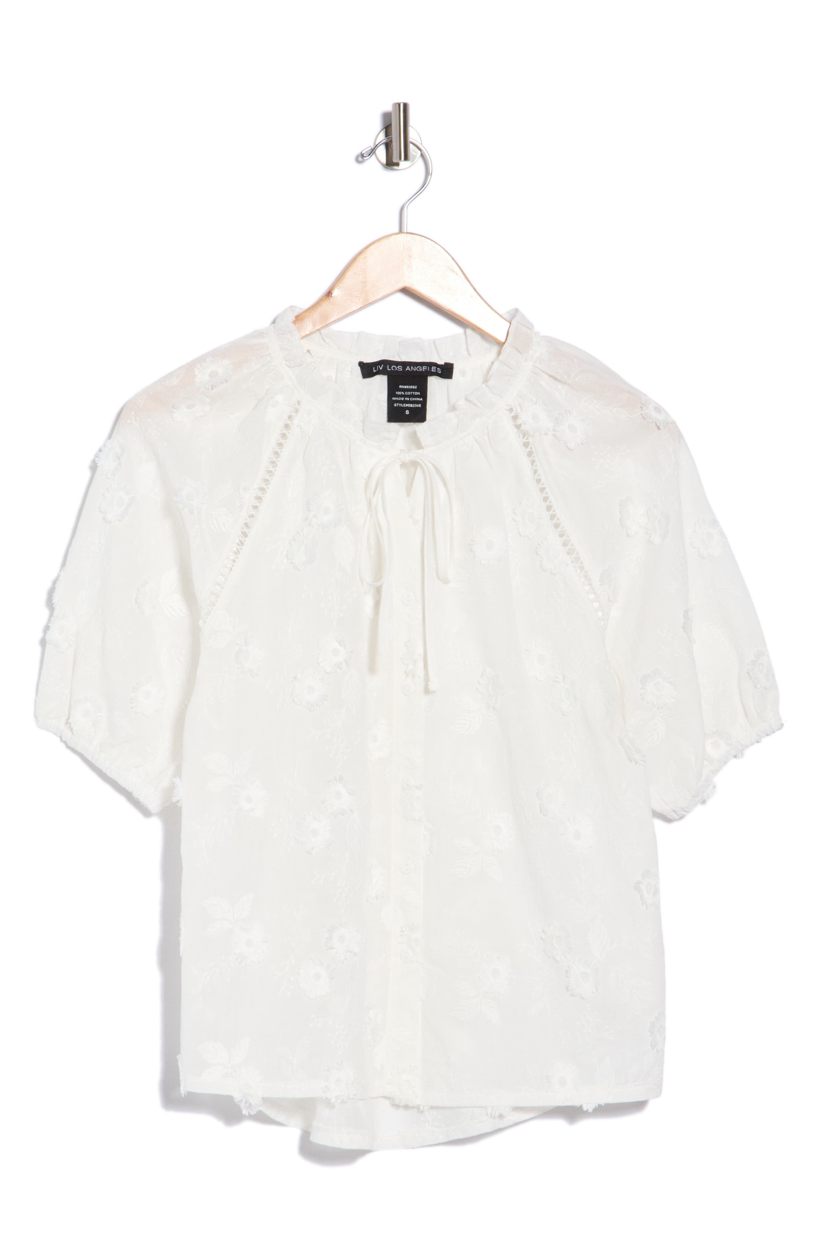 Cotton Peasant Top