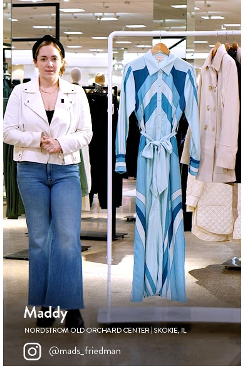 Jynai Long Sleeve Shirtdress video